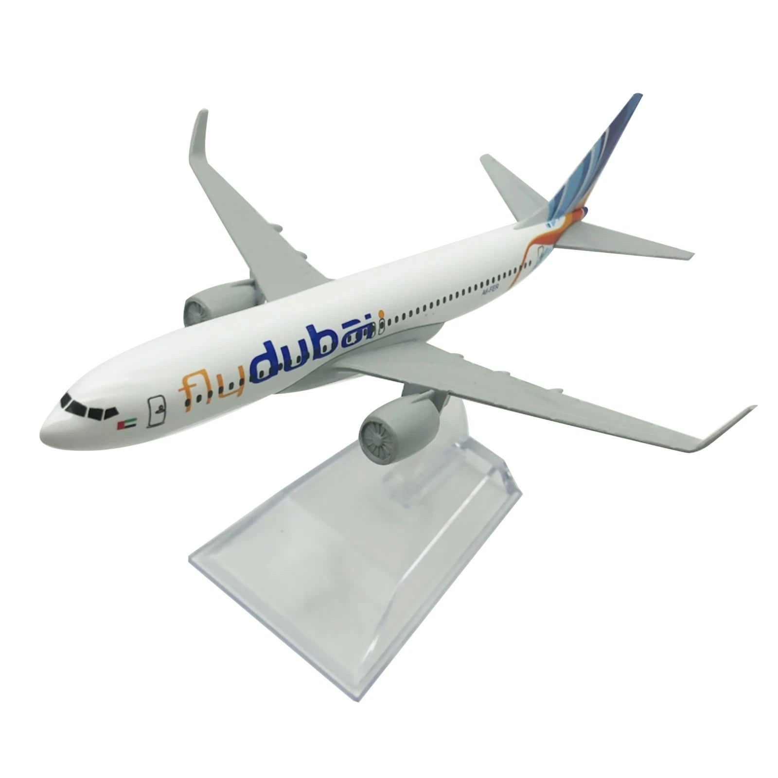 1/400 Scale Dubai Airplanes B737 Model Airplane Diecast Alloy Plane