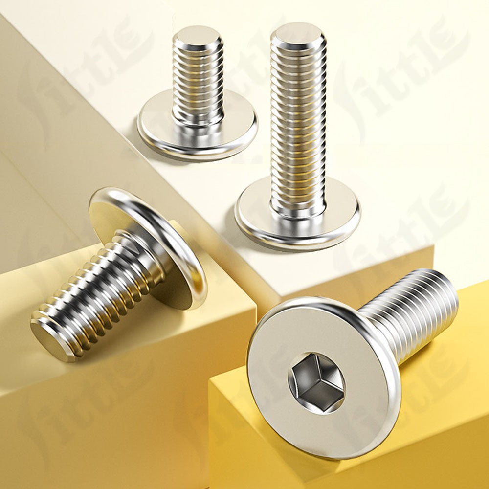 Ultra Thin Wafer Flat Head Screws A2 Stainless Steel