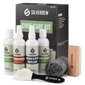 7PCS Shoe Cleaning Kit, 2 Bottles Shoe Cleaner, Deodorizer, Protector Waterproof