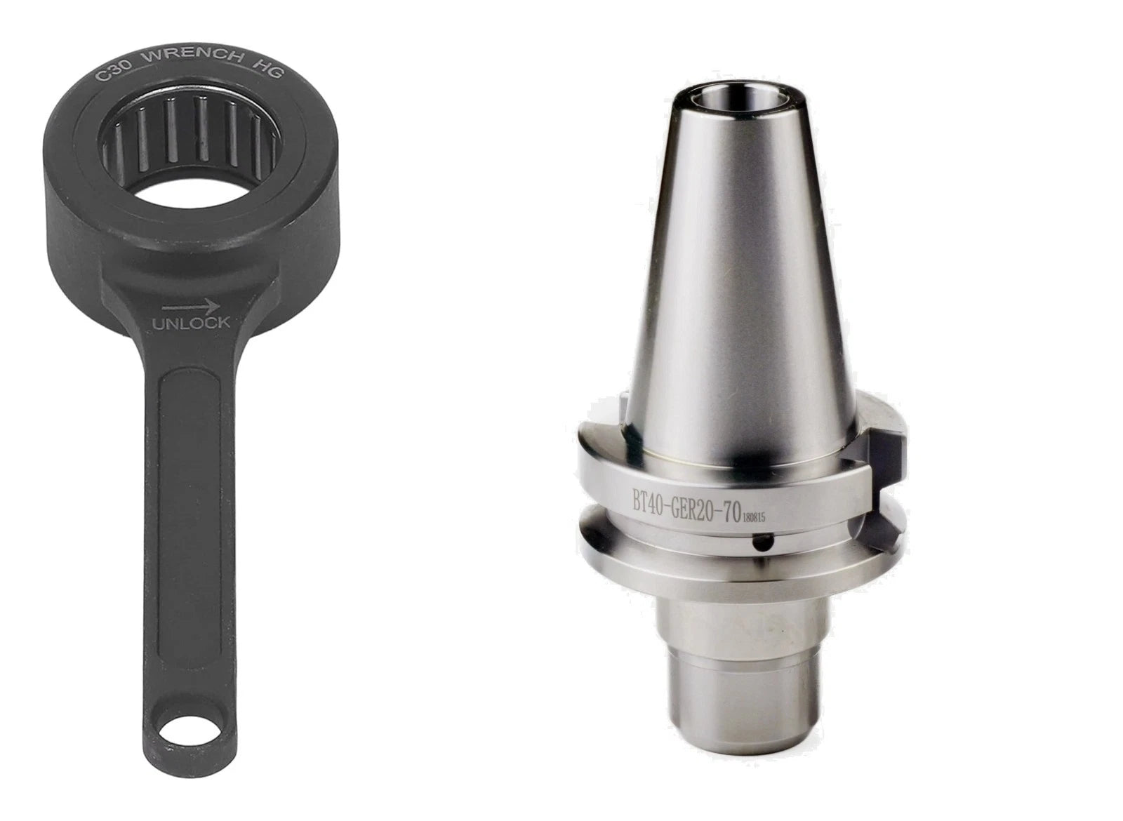New M16 Bt40 Er20 2.36″ Collet Chuck Tool Holder & 30mm Bearing