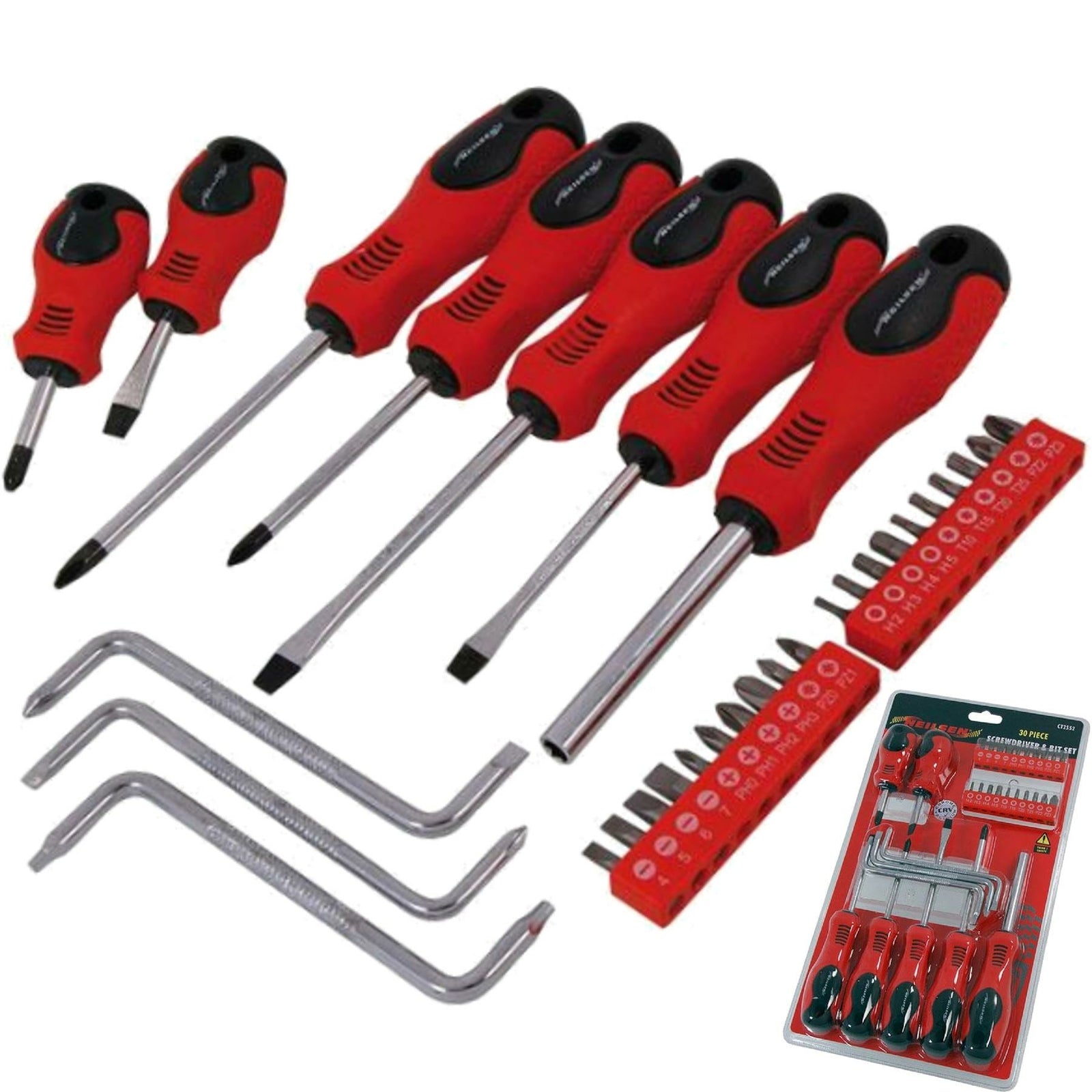 Neilsen 30pc Screwdriver Bit Set