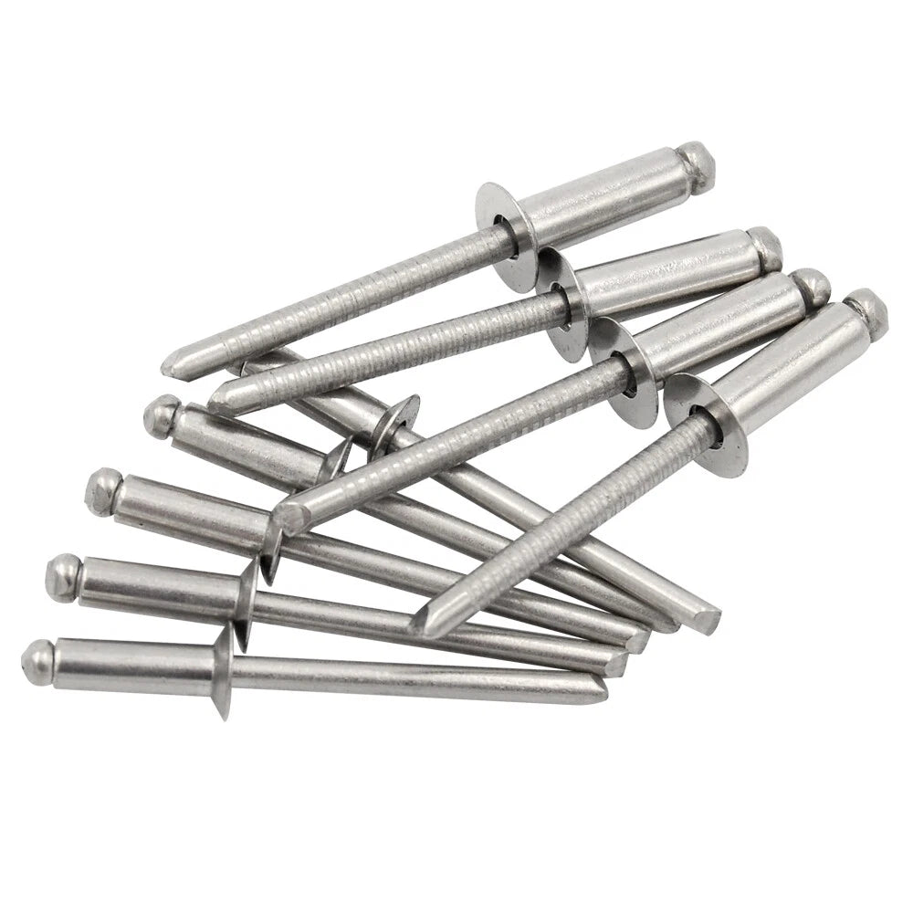 Stainless Steel Countersunk Head Open End Blind Rivet 1/4" M6.4