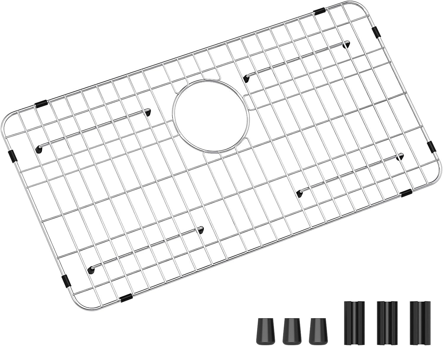 Stainless Steel Sink Grid and Protectors for Bottom of Kitchen Sink