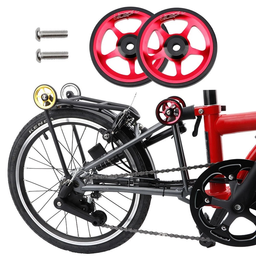 Folding Bicycle Bike Easy Wheel Ultralight Easywheel For Brompton