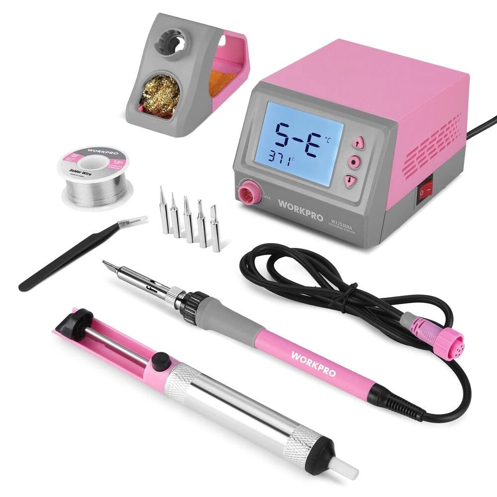 Workpro Soldering Station 60W Soldering Iron Kit | Built Supply Co