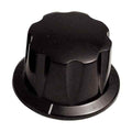 Fluted Knob with Skirt 0.250 Phenolic