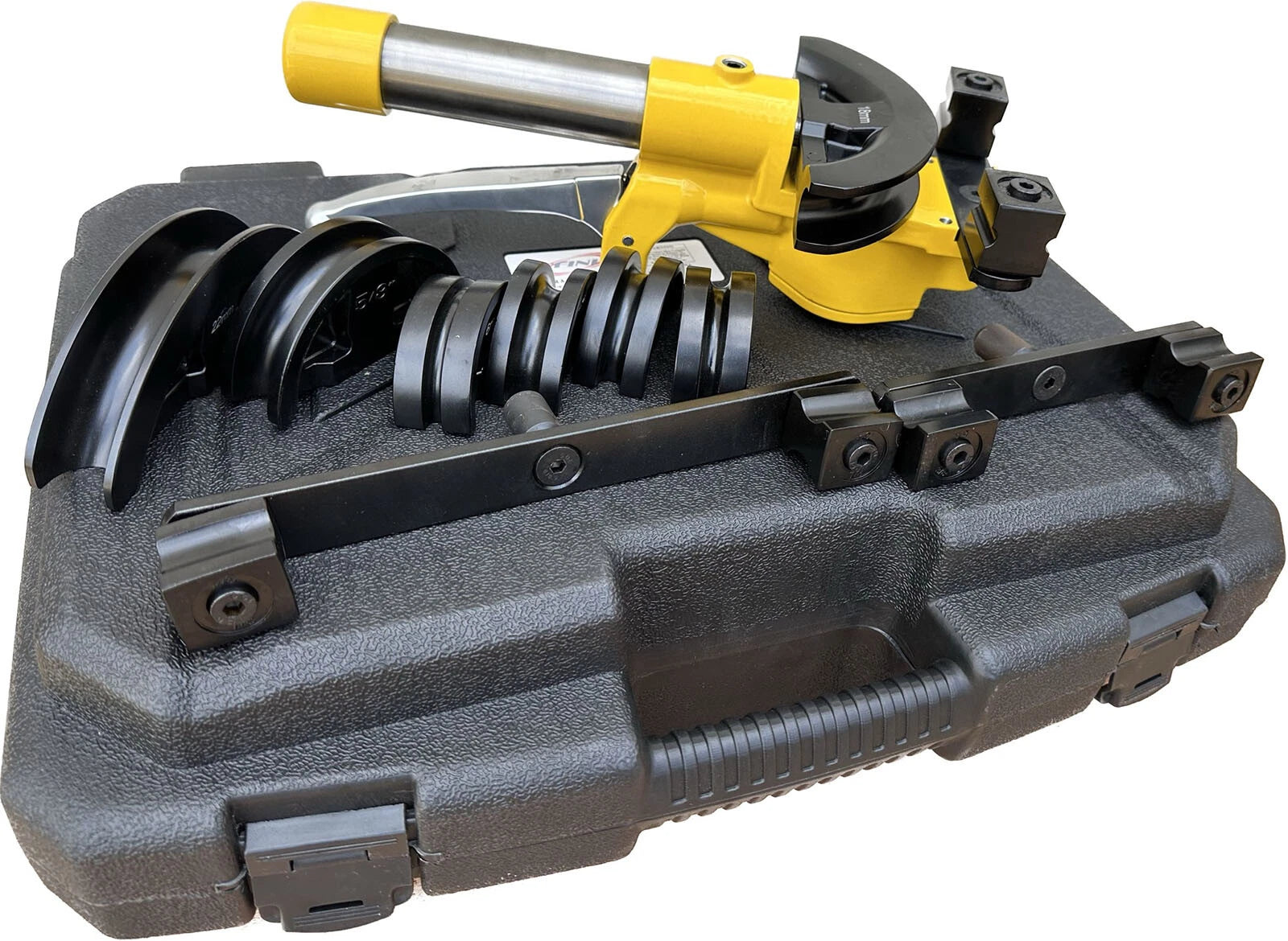 Deluxe Alloy Hydraulic Hvac Copper Tube Pipe Bender Kit 90º Bending