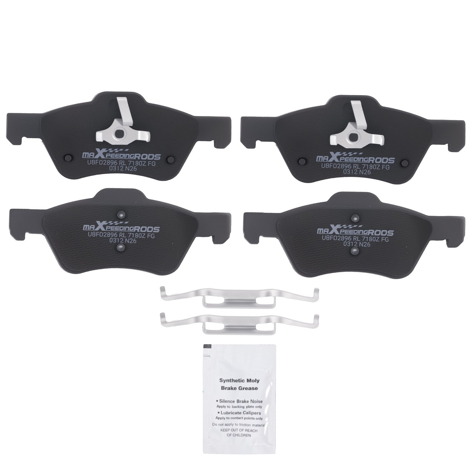 Front Disc Brake Pads Kit for Mercury Mariner/Ford Escape 2005-2010