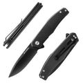 Flissa 4.5inch Folding Pocket Knife D2 Steel Blade Liner Lock Pocket