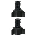 2 Pack XFITTING 1/2" x 1/2" Poly Alloy Female NPT Opens
