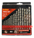 Neilsen 19PC HSS Metric Drill Set 1mm-10mm by Neilsen