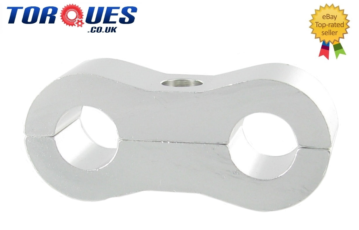 AN -4 (AN4 4AN) 9.5mm Silver Billet Hose Separator