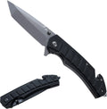 Flissa Tactical Folding Pocket Knife W/liner Lock Tanto Blade Clip