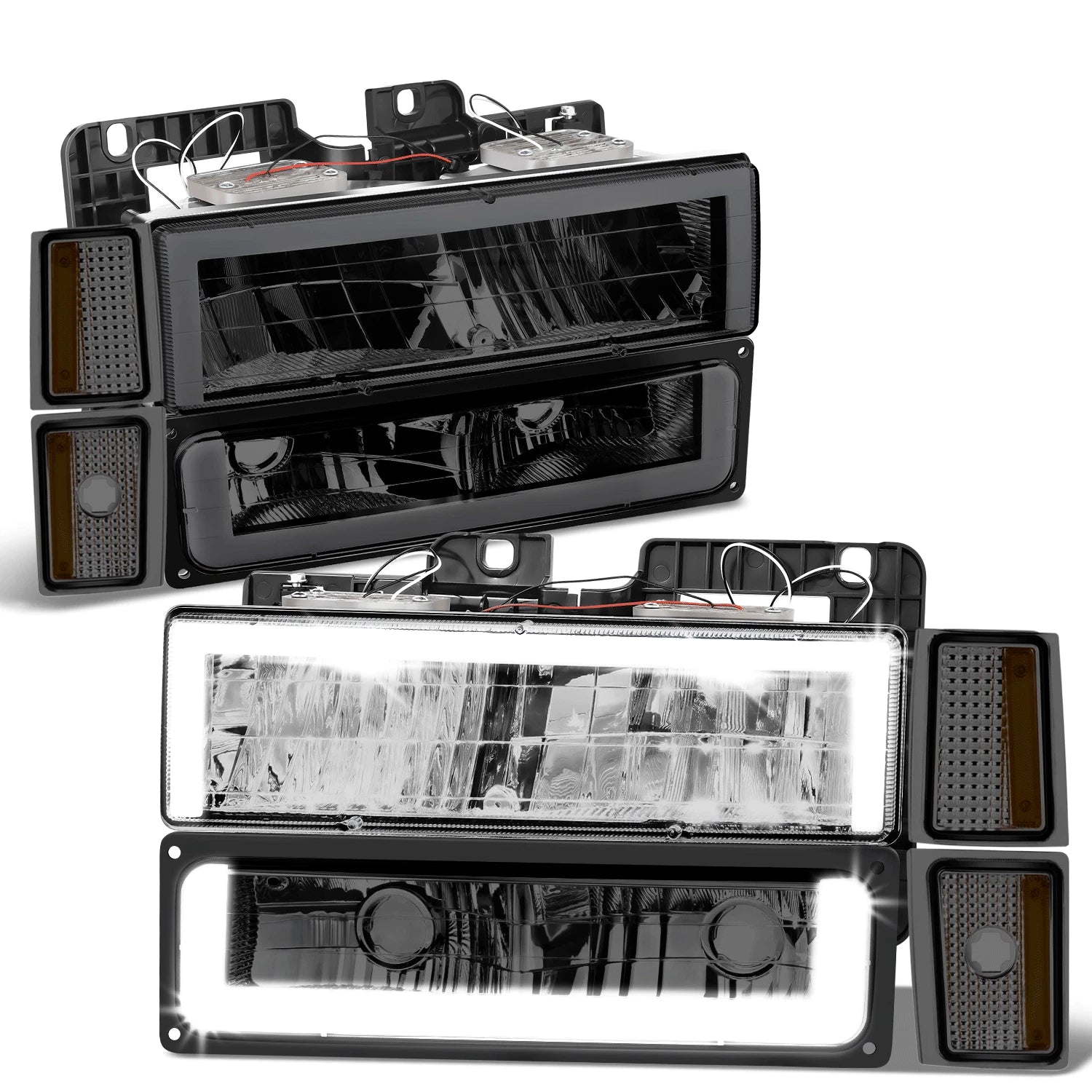 Fit 88-93 Chevy Blazer C/k Led Drl | Built Supply Co