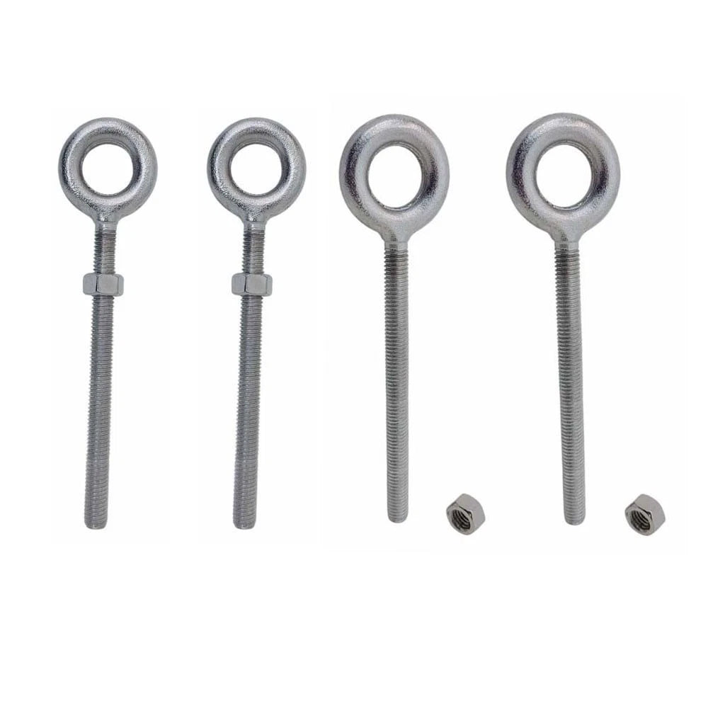 Stainless Steel T316 5/16" X 4-1/4" Drop Forged Plain Eye Bolt 800 Lb