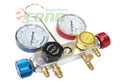 4 Way Hvac Ac Manifold Gauge R410a Split Home Refrigerant Diagnostic