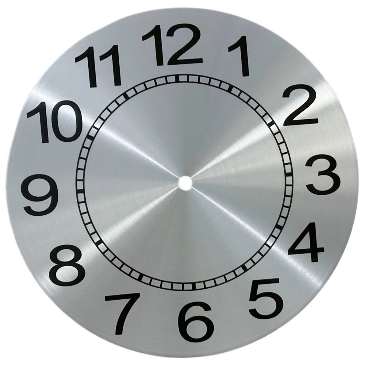 Metal Clock For Dial Face Aluminium 9 5 Inch For Quartz Wall Clock