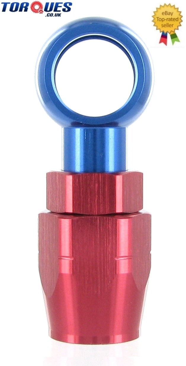 AN -8 (AN8 AN 08) 14.5mm Eye Banjo Swivel Seal Hose Fitting