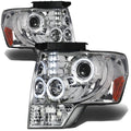 [Led Halo Rings]fit 2009-2014 Ford F150 Pickup | Built Supply Co