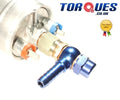 Fuel Pump 8MM (5/16") Push on Outlet Banjo Adapter + Cap Fits Bosch