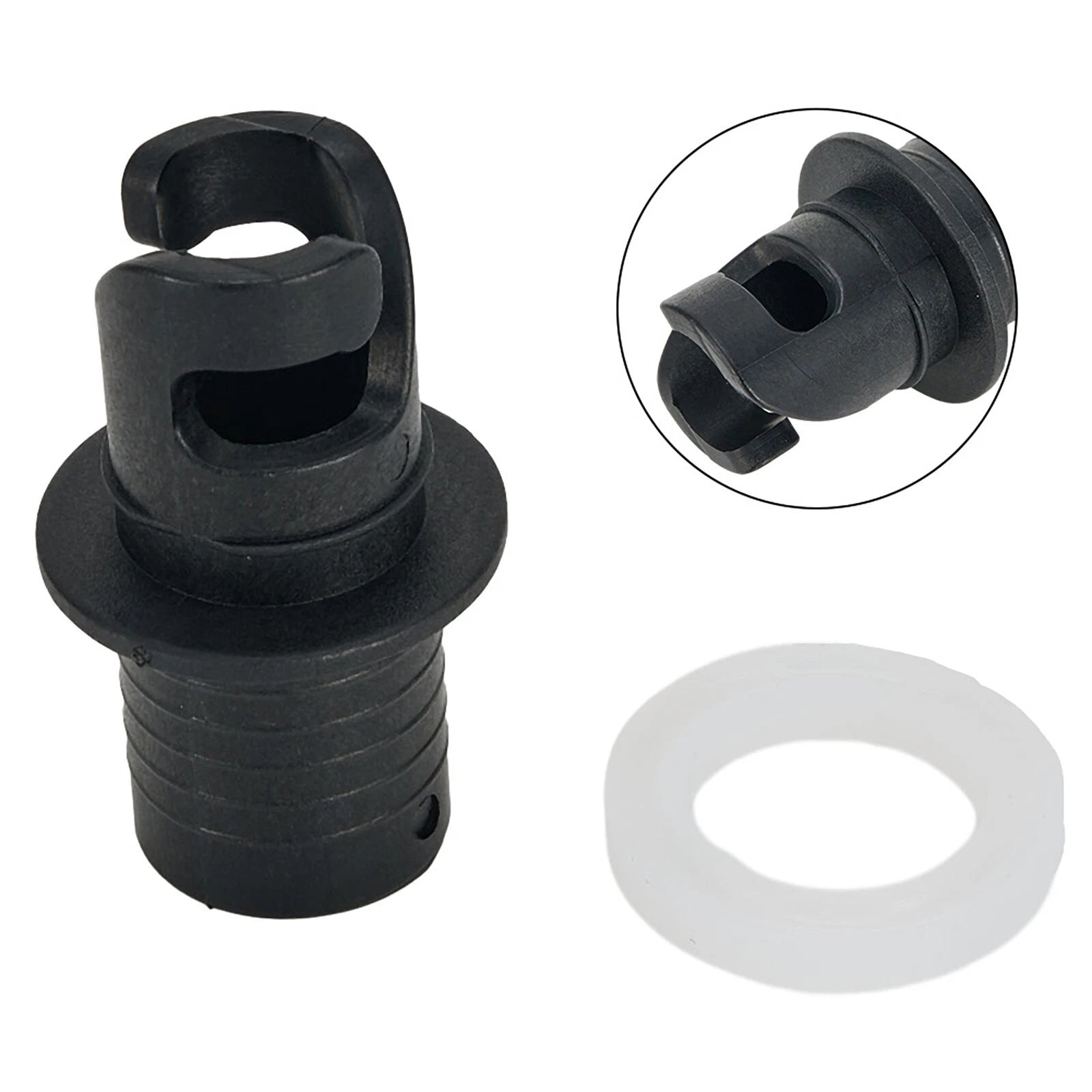 Convenient Air Foot Pump Valve Hose Adapter Connector For Kayaks/boats