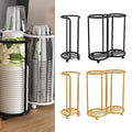 Open Design Metal Cup Organizer To Enhance Efficiency In Serving