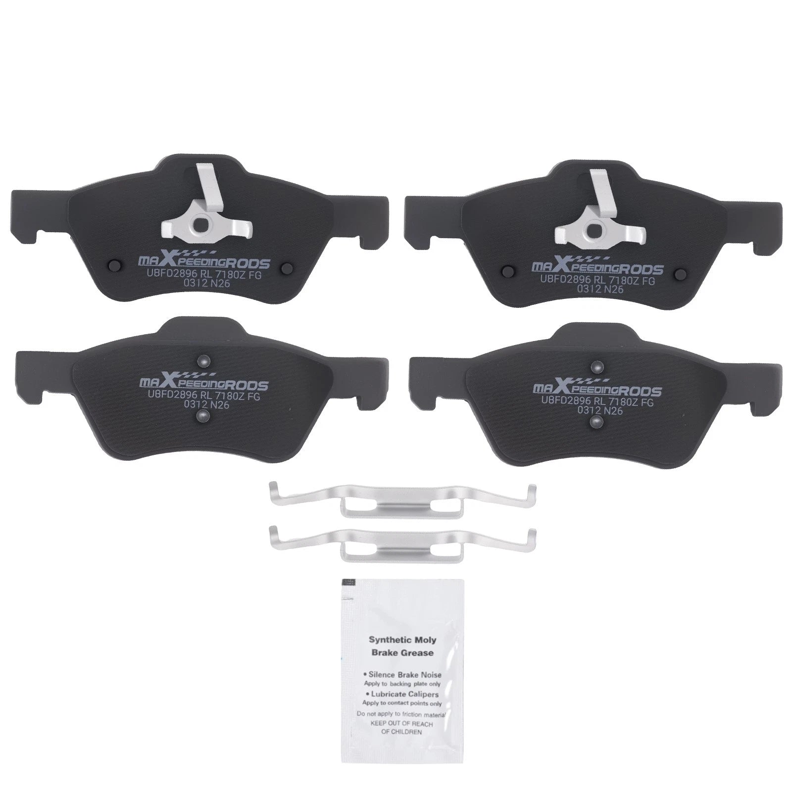 Front Disc Brake Pads Kit for Mercury Mariner/Ford Escape 2005-2010 P1047 D1047