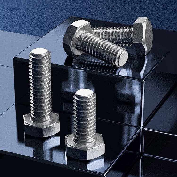 DIN933 Hex Head Screws Hex Bolt A2 304 Stainless Steel