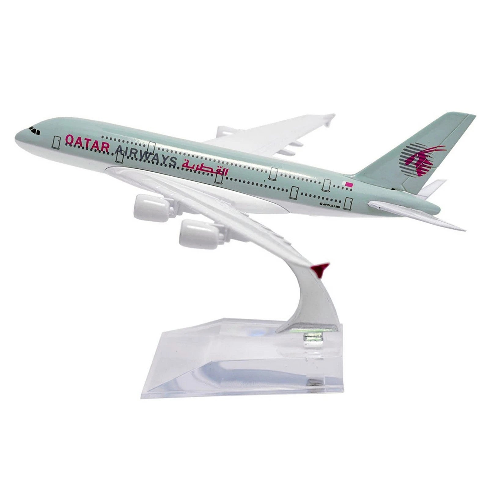 1:400 16cm A380 Qatar Airways Airplane Model Alloy Simulation