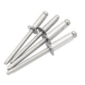 1/8" M3.2 Diameter Stainless Steel Countersunk Head Open End Blind