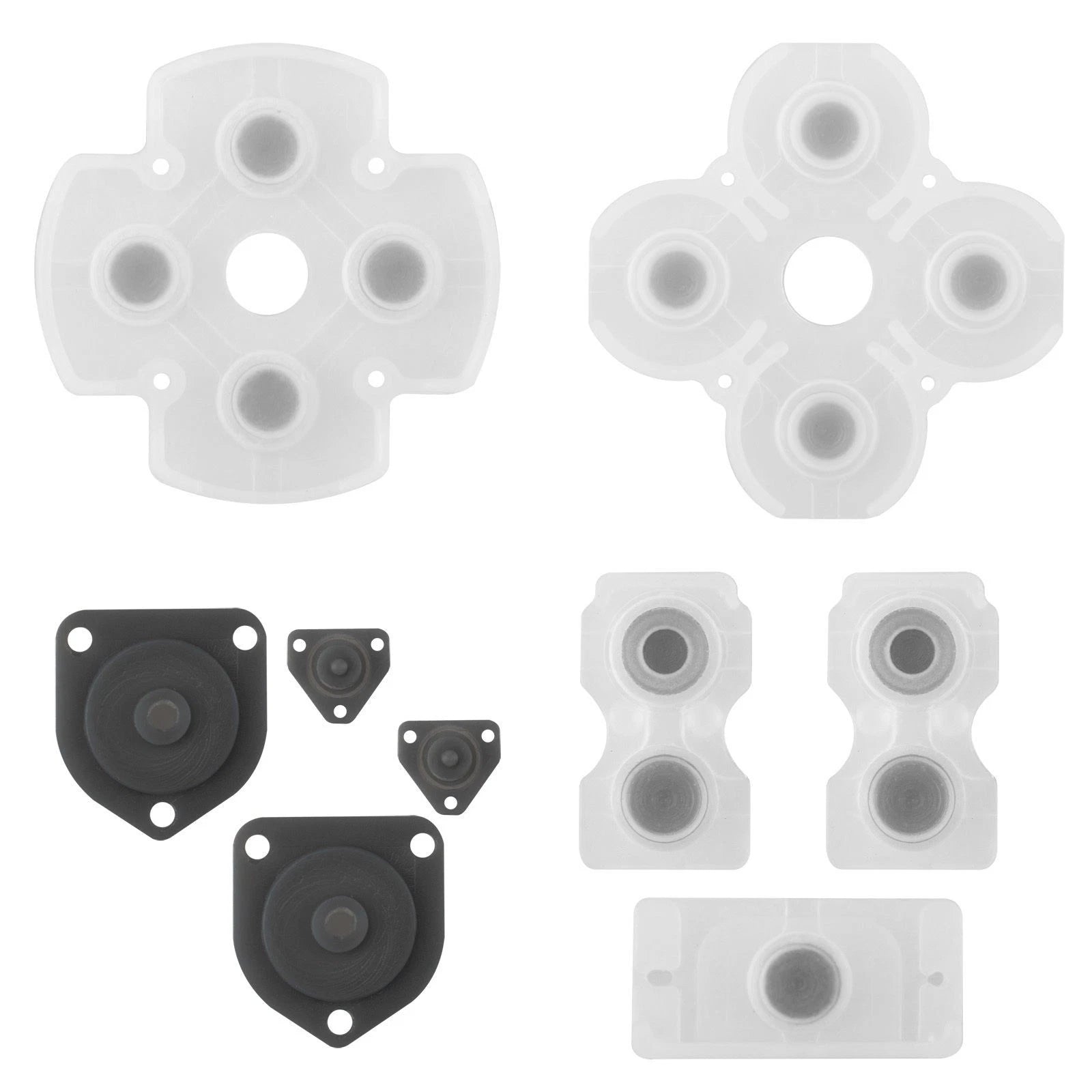 1set Rubber Conductive Pad Silicon Buttons For Sony Ps4 Wireless