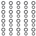 High Pressure Washer O-ring 1/4 M22 3/8 Quick Connect Seal Rings