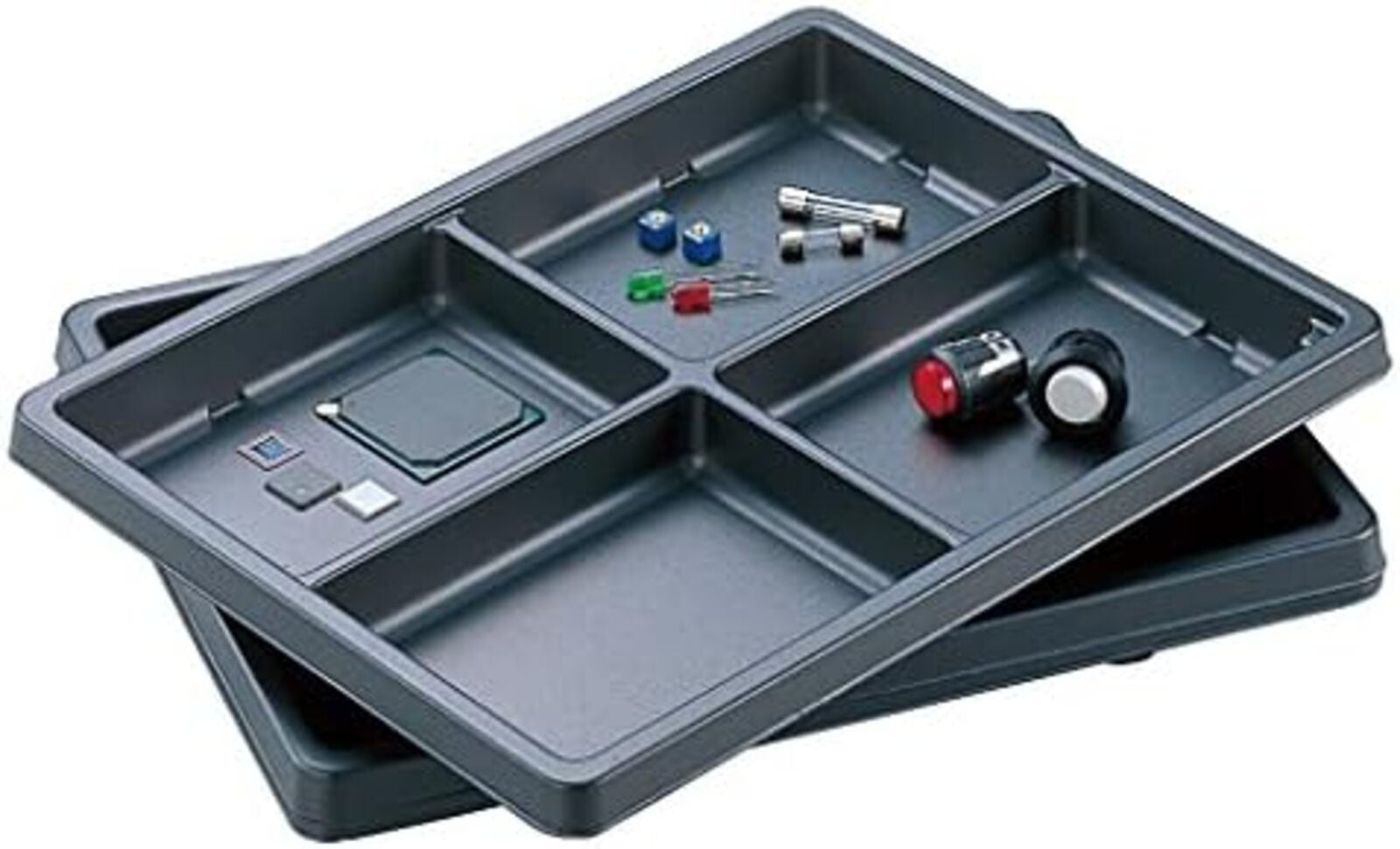 HOZAN ESD Parts Tray Anti-Static Set of 3