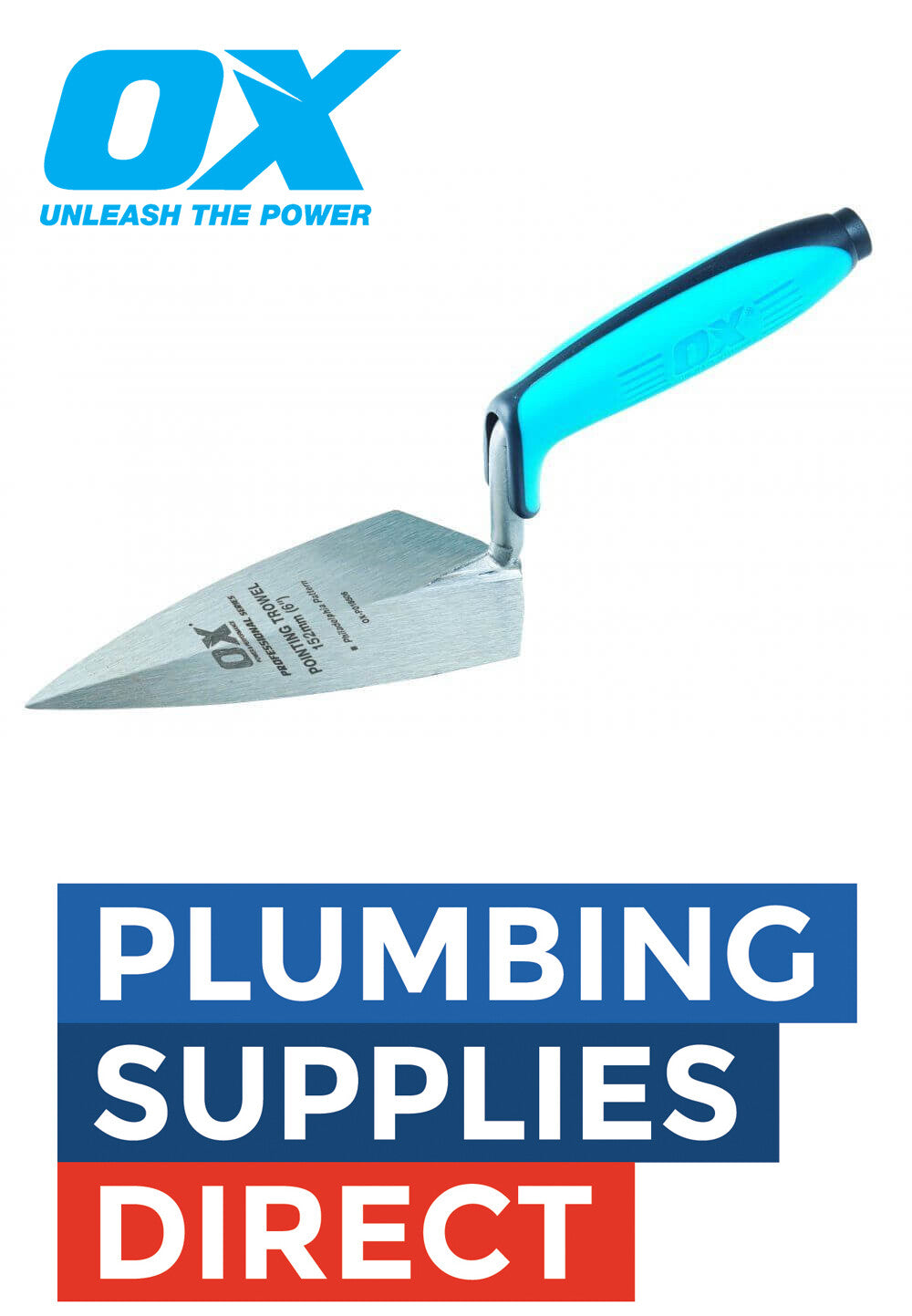 OX Tools Pro Pointing Trowel 4" Philadelphia Pattern