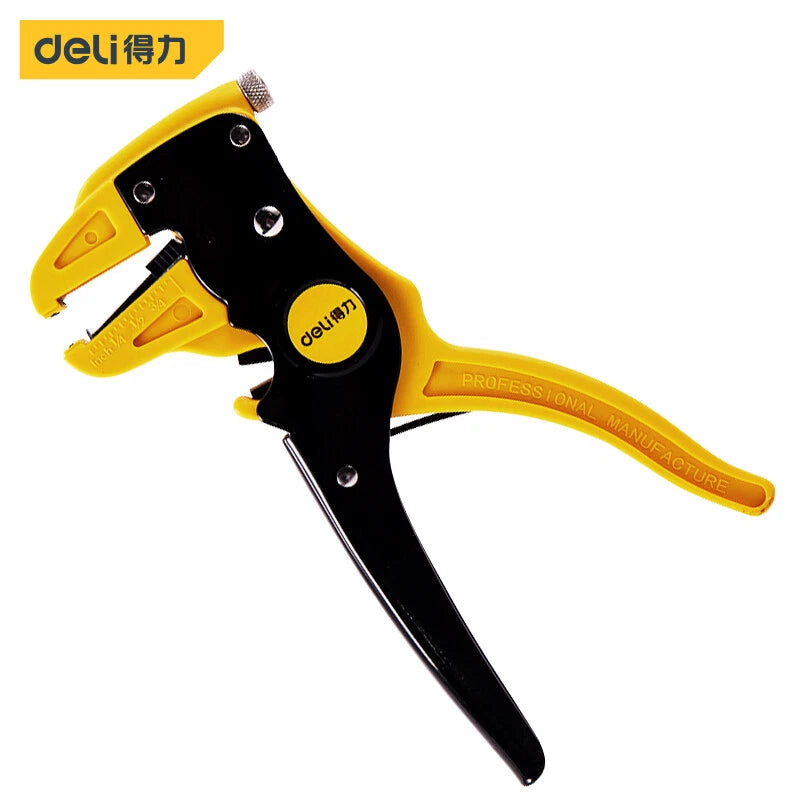 Deli Cable Wire Stripper Cutter Duckbill Bend Nose Bolt Clippers Wire