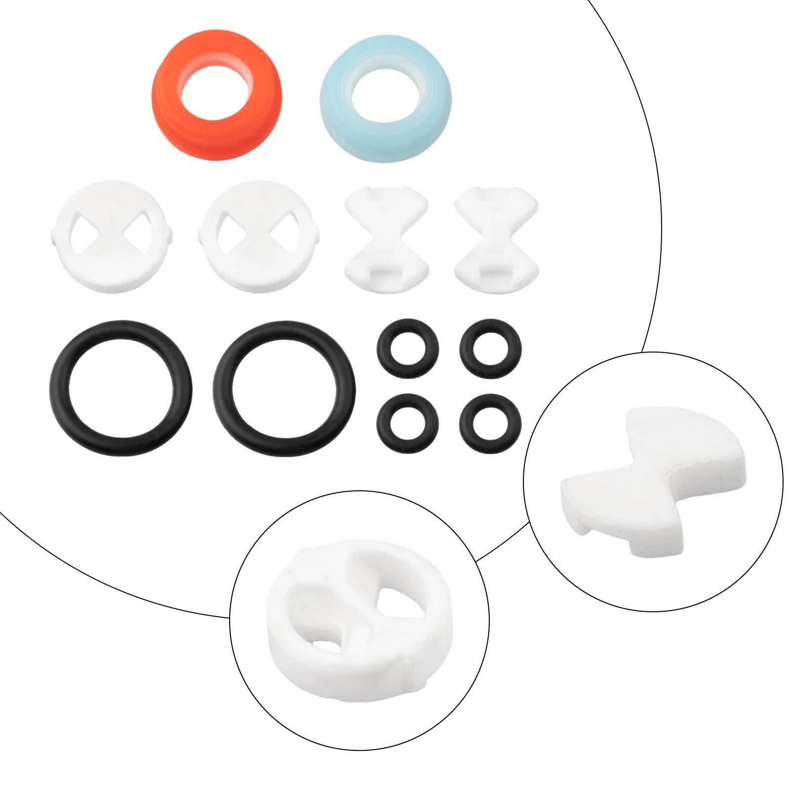 Long Lasting Faucet Cartridge Replacement Kit For Faucet Repair