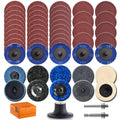 51pc Die Grinder Sanding Discs Kit 1/4" Shank by Unbranded