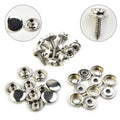 Canvas Snap Fasteners Leathers Set Silver Boat | Built Supply Co