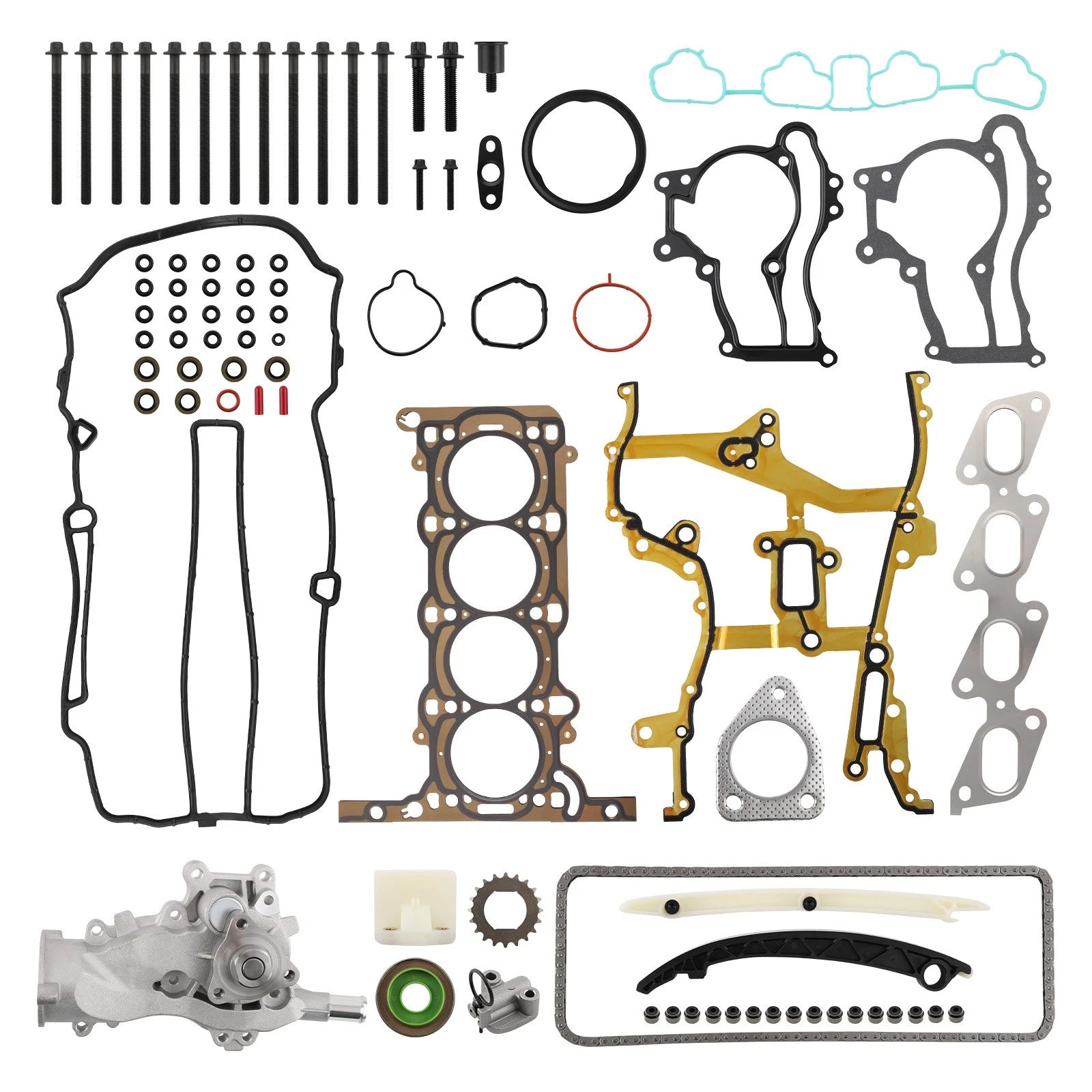 Timing Chain Set &amp; Head Gasket Bolt for Chevrolet Sonic Cruze Buick 1.4L 2011-15