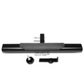 35"x 4" Oval 2" Receiver Black Steel Trailer | Built Supply Co
