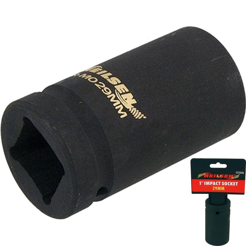 Neilsen 1" Drive Standard Deep Socket 29mm