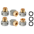 3 Set Hose Repair Kit Brass Connectors Alloy Clamps Male Female Hose