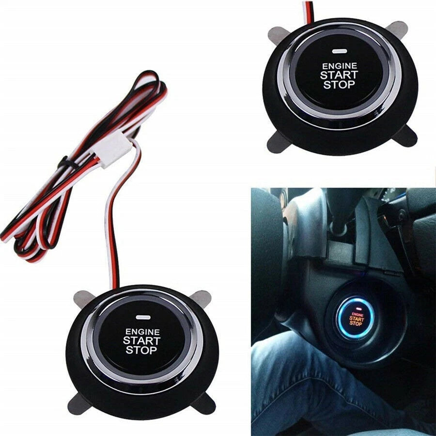 12V Car Engine Start Push Button Switch For Ignition Keyless Starter