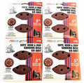 40 Ate Pro 5" Hook And Loop 8 Hole Sanding Discs 60 Grit Orbital