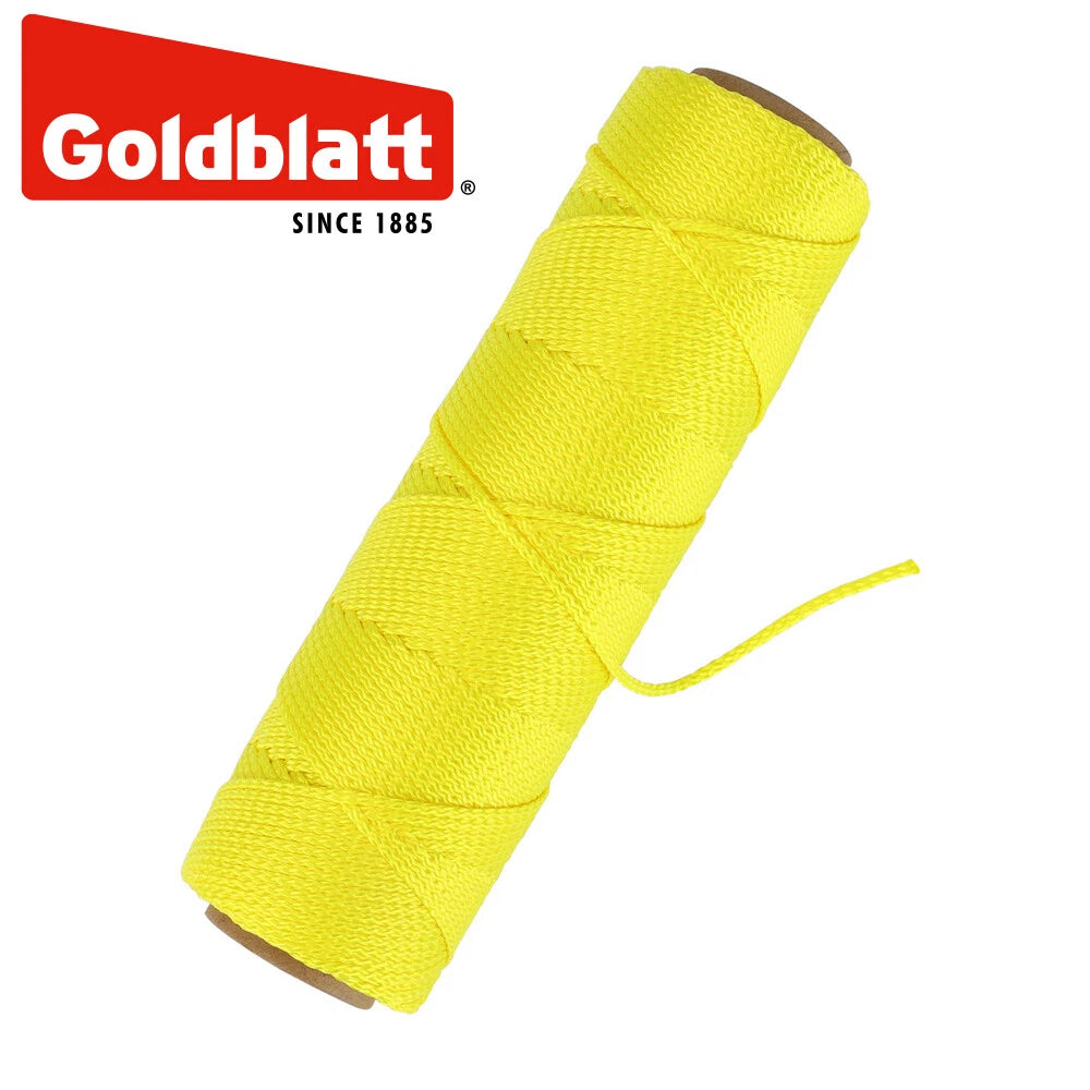 Goldblatt Nylon Mason Line 250ft #18 Braided String Line Nylon Twine