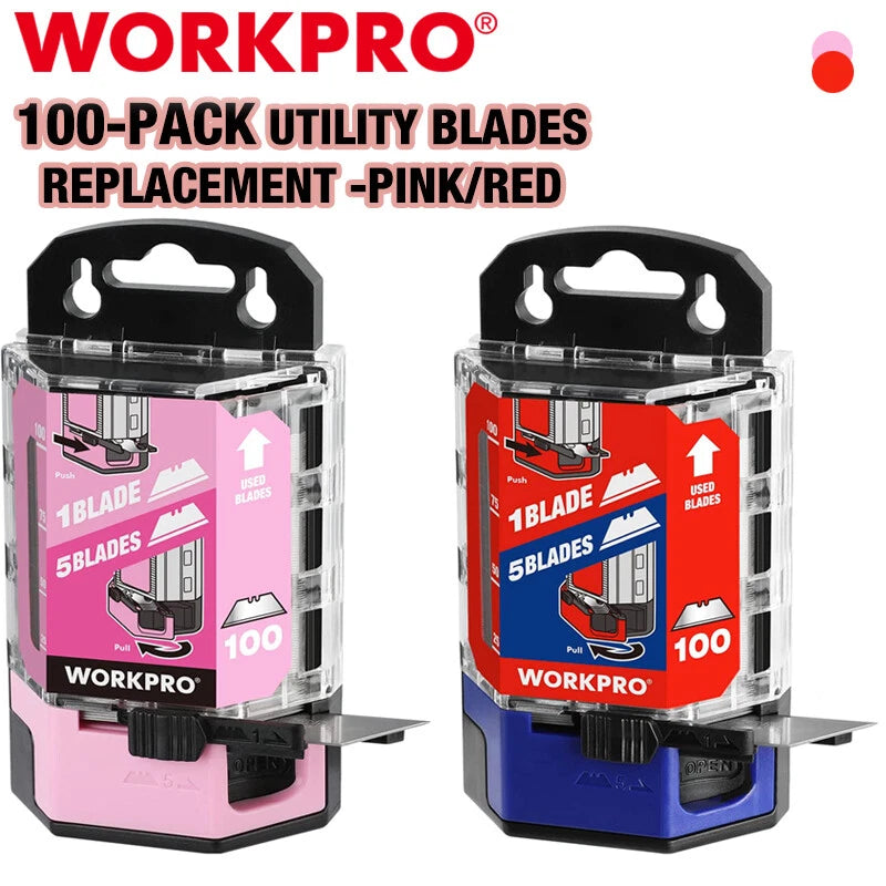 Workpro Sk5 Utility Knife Blades 100-pack Utility | Built Supply Co
