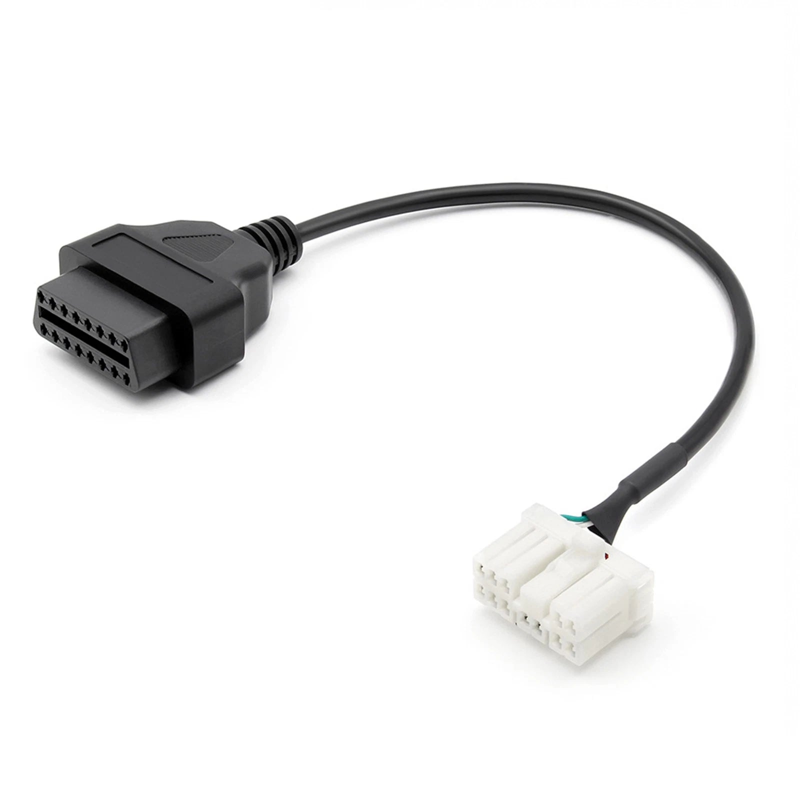 1*obdii To 12pin Male Female Connector Diagnostic Cable For Tesla
