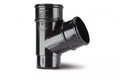 Polypipe 68mm Round Downpipe 112.5° Branch