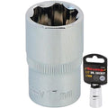 Neilsen 1/2" Drive Standard Shallow Square Socket