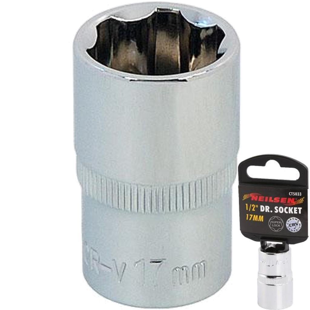 Neilsen 1/2" Drive Standard Shallow Square Socket